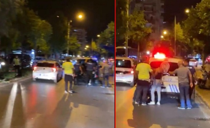 Alanya'daki sokak kavgasına polis müdahalesi