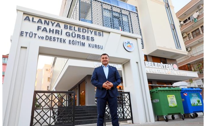 Başkan Yücel’den etüt merkezine ziyaret 