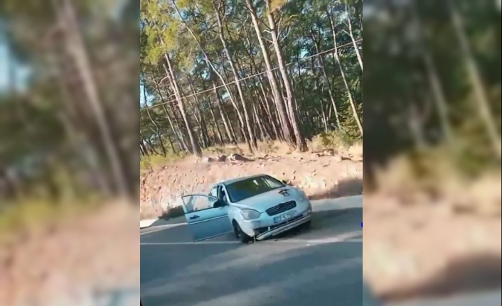 Feci kaza! Otomobil ağaca çarptı: 1 ölü, 1 yaralı