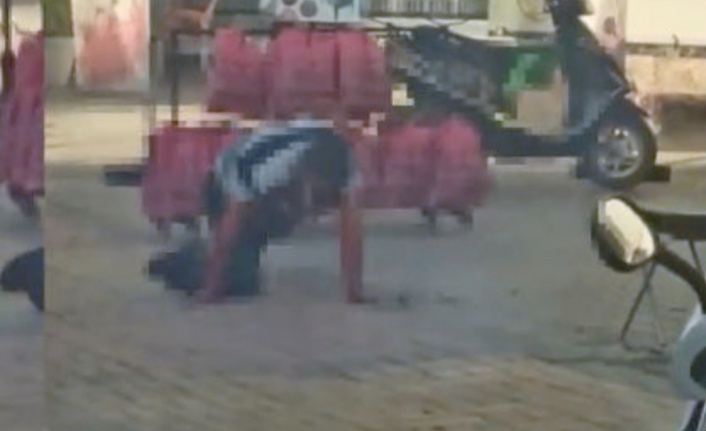 Karısını öldürüp kafasına sıkan öfkeli kocanın o anları kameraya böyle yansıdı