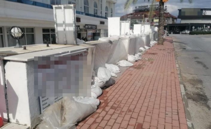 Otel sahibinin sel önlemi esnafı çileden çıkardı