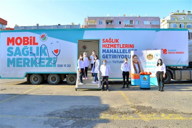 Alanya Belediyesi ile Kepez Belediyesi'nden kanser taraması hizmeti