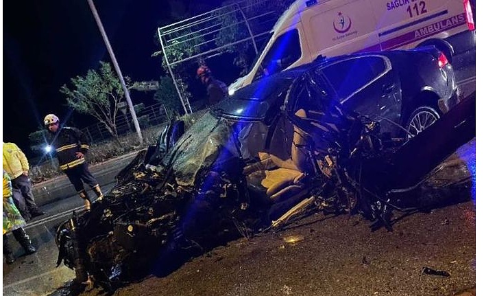 Alanya'da korkunç kaza: 2 yaralı