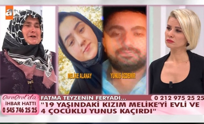 Alanyalı Fatma teyze kaybolan kızını Esra Erol'da arıyor