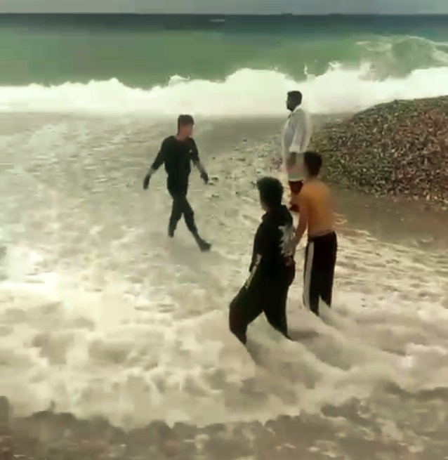 Antalya'da etkili yağmur