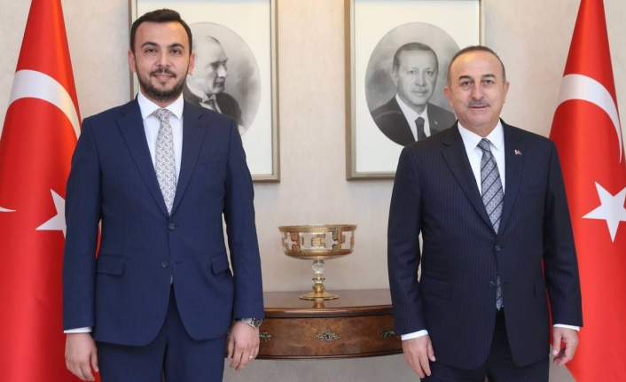 Başkan Toklu, Bakan Çavuşoğlu ile görüştü