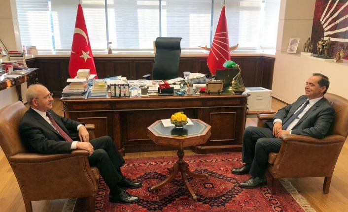 Başkan Yılmaz, Kılıçdaroğlu'nu ziyaret etti