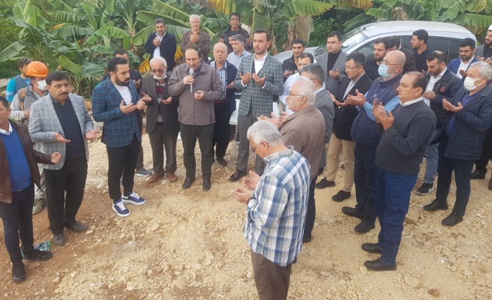 Ramazan-Sultan Kuş Cami’nin temeli dualarla atıldı