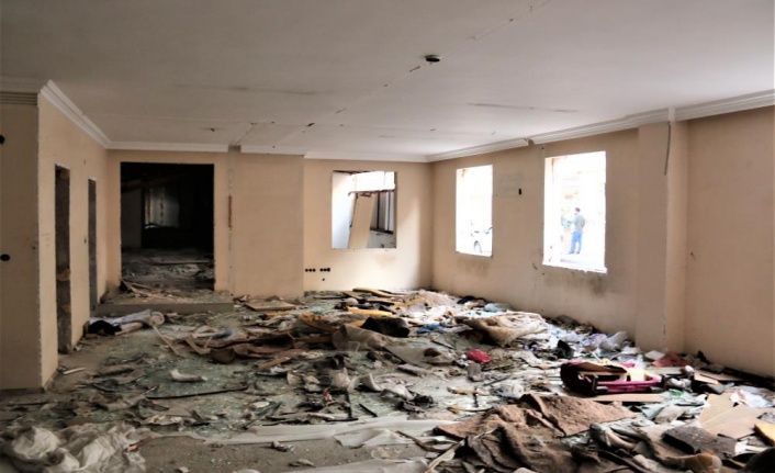 FETÖ’nün metruk yurdu madde bağımlılarının meskeni haline geldi