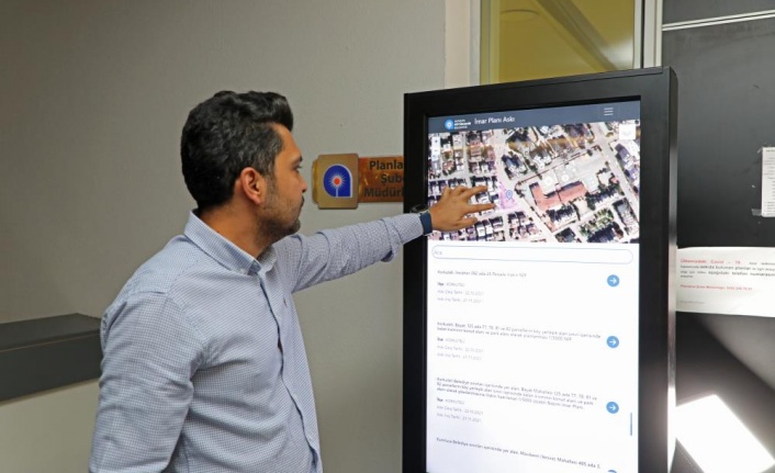 İmar paftalarına QR kod uygulaması