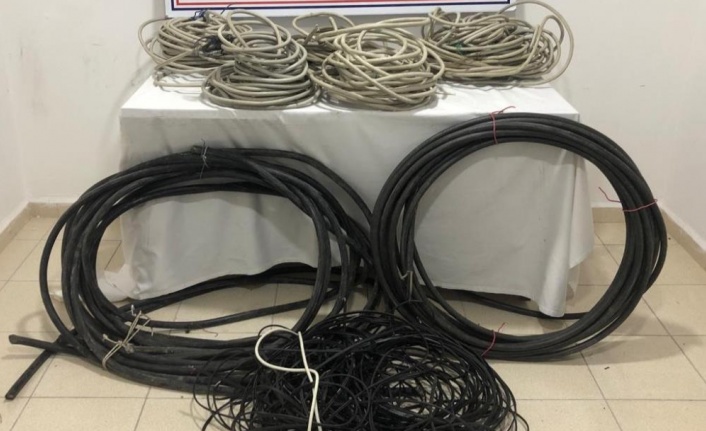 Kablo hırsızlarına operasyon