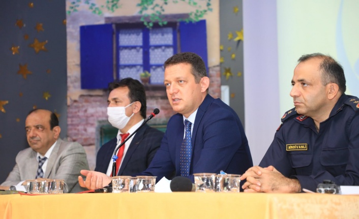 Kaymakam Ürkmezer başkanlığında ‘Ahenk’ toplantısı