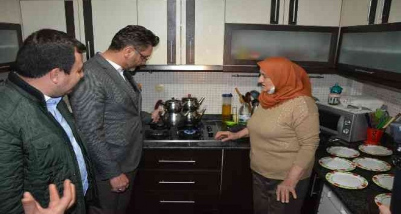 Korkuteli'nde Doğalgaz evlerde ulaştı