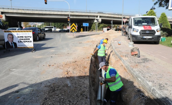 Kullanım ömrünü tamamlamış içme suyu hatları yenileniyor