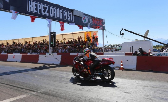 Motodrag şampiyonası hafta sonu Kepez’de