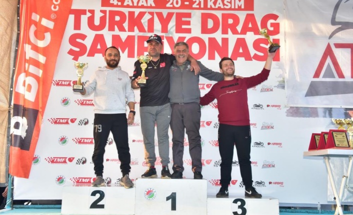 Türkiye Motodrag Şampiyonası 4'üncü ayak yarışı tamamlandı