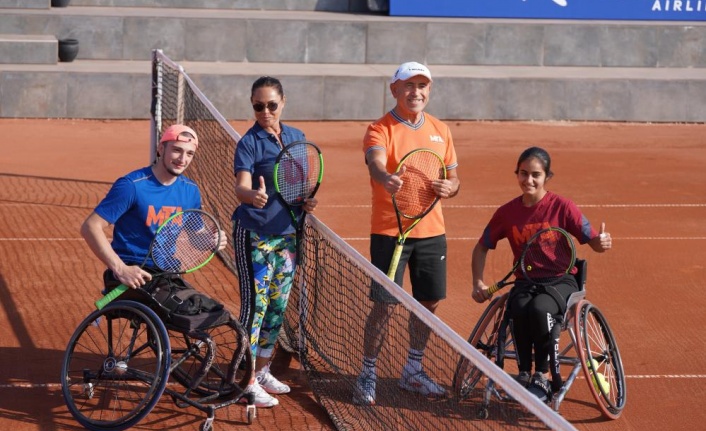 Uluslararası Tekerlekli Sandalye Tenis Hülya Avşar Open Turnuvası sona erdi