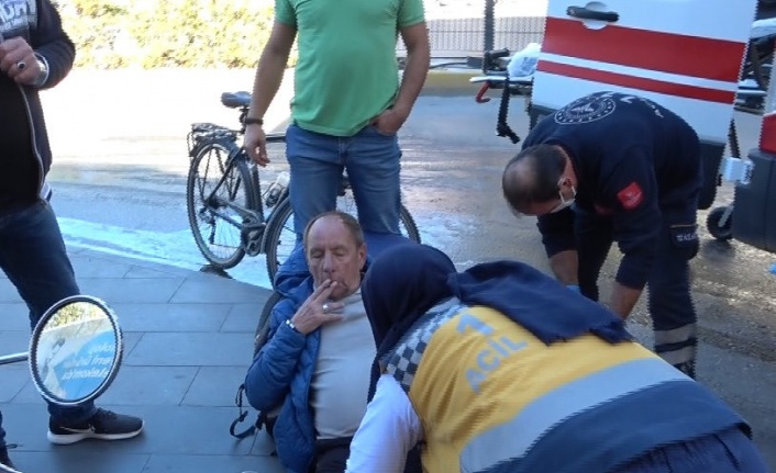 Yaralanan Alman turist yattığı yerden purosunu içmeye devam etti