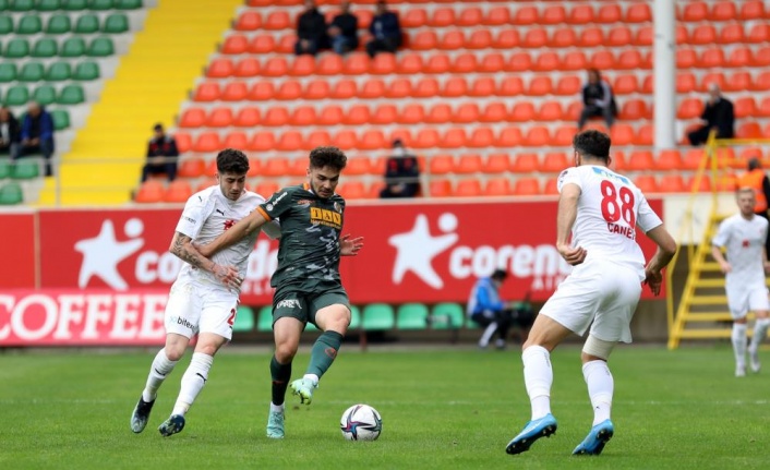 Alanyaspor'a nazar değdi: 0-1