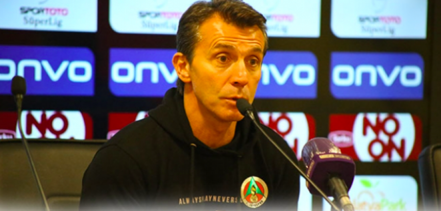 Alanyaspor'un hocasından galibiyet açıklaması