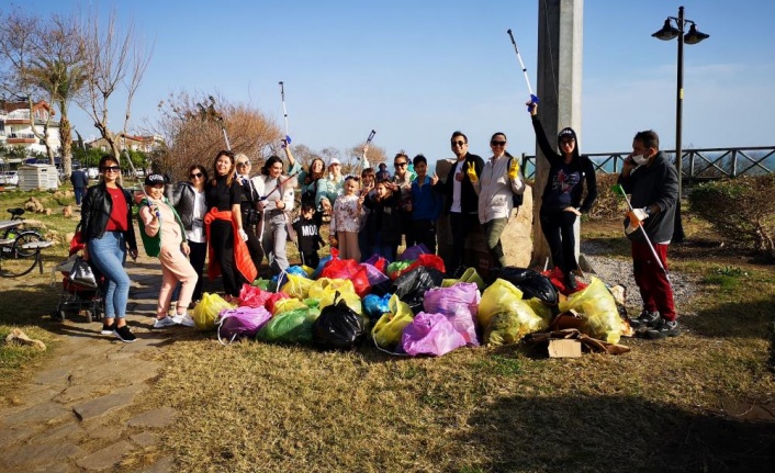 Antalya’da Ukraynalı kadının çevre sevgisi karşılık buldu
