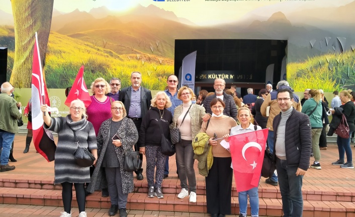 CHP Alanya'dan davullu zurnalı Antalya ziyareti