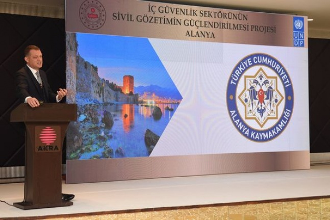 “İç Güvenlik Sektörünün Sivil Gözetiminin Güçlendirilmesi Projesi” toplantısı Alanya'da