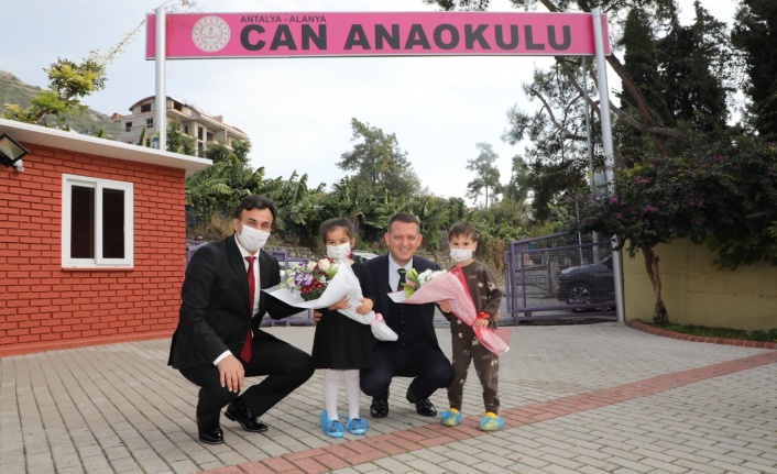 Kaymakam Ürkmezer'den Can Anaokulu'na ziyaret
