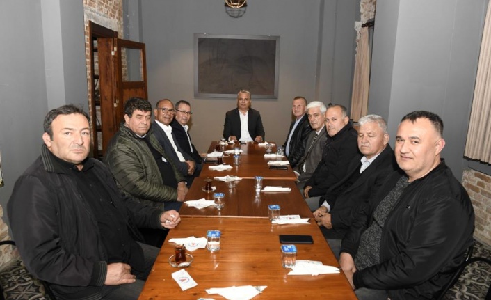 Kırcami muhtarlarıyla toplantı