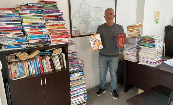Kullanılmayan 5 bin kitap öğrencilerle buluştu