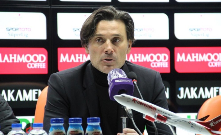 Montella: "3 puan için mutluyuz"