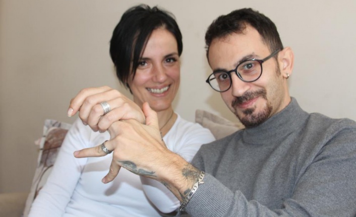 Trafik kazasında felç kalan motodrag sürücüsü hayata aşkla tutundu