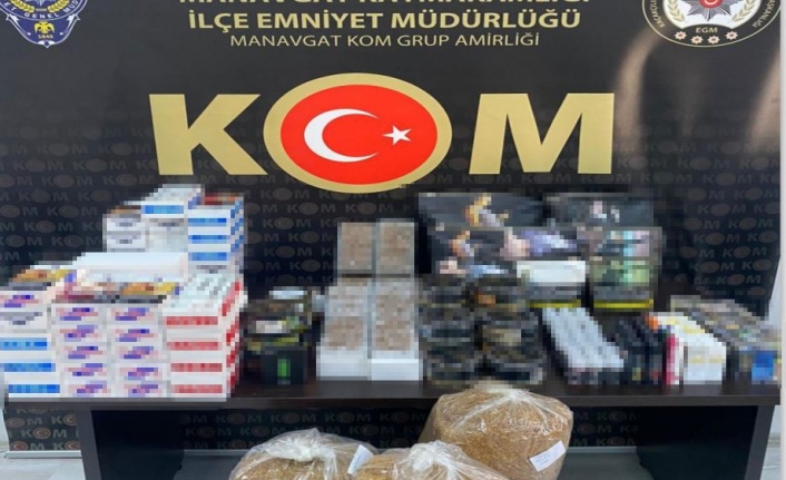 2 bin 340 adet içi tütünle doldurulmuş sahte sigara ele geçirildi