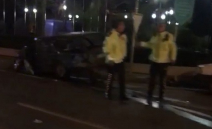 Alanya'da freni tutmayan tır araçların arasına daldı