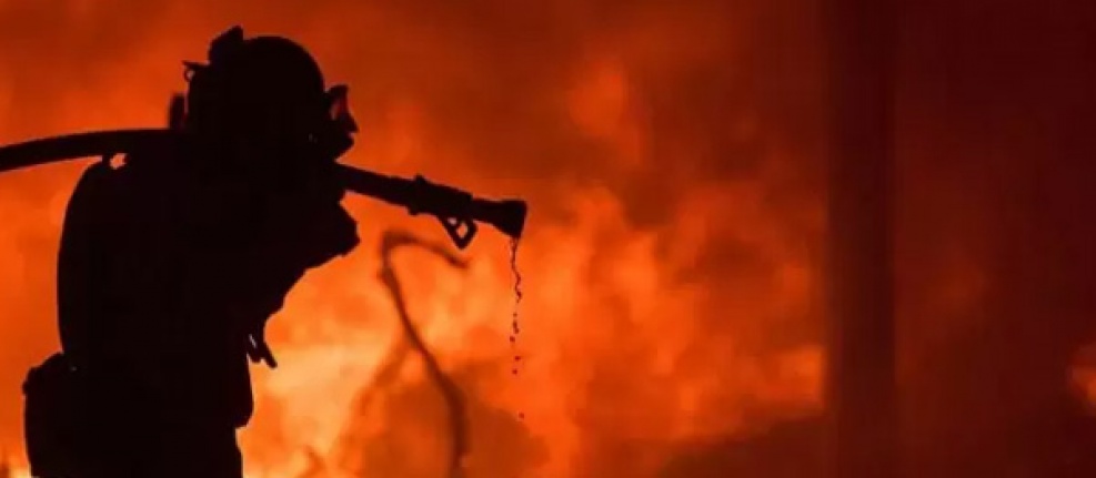 Alanya'da korkutan yangın