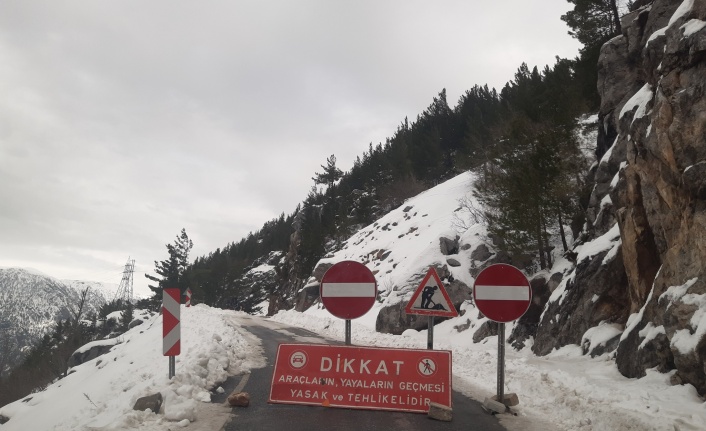 Alanya-Konya karayolu ulaşıma kapalı