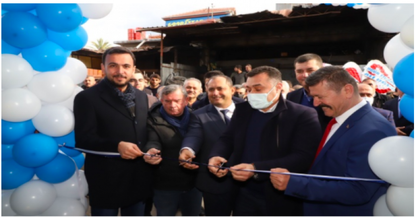 Ali Rıza Açman seçim ofisini açtı 