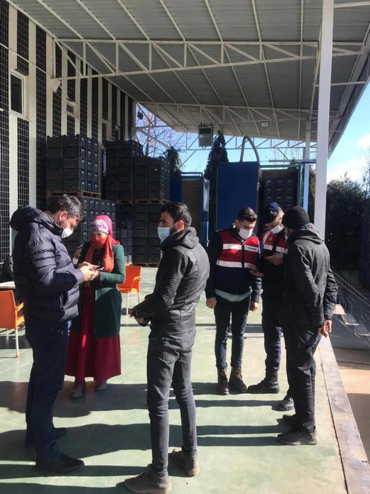 Düzensiz Göçle Mücadele Huzur ve Güven uygulamasında 11 gözaltı