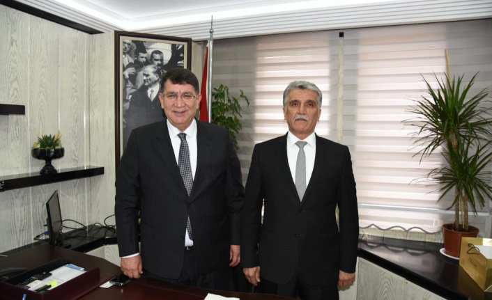 AESOB Başkanı Dere'den Başkan Özkan'a ziyaret