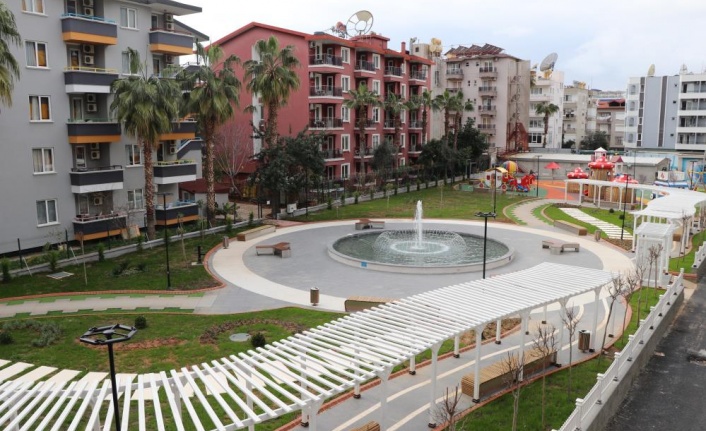 Alanya Belediyesi'nden Saray Mahallesi'ne yeni park