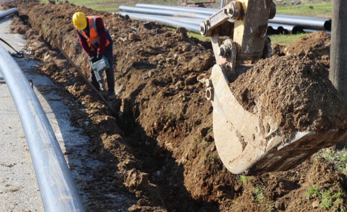 ASAT'dan Kadriye’de 2 milyon TL’lik içme suyu hattı