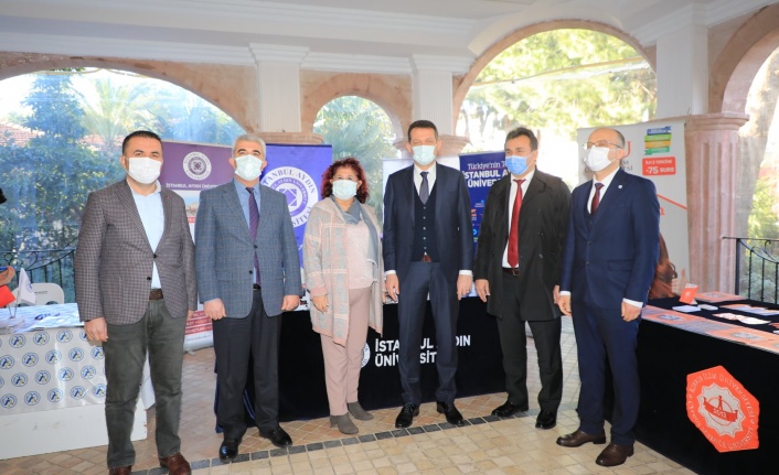 Kaymakam Ürkmezer 4. Alanya Üniversite Tanıtım Günleri'ne katıldı