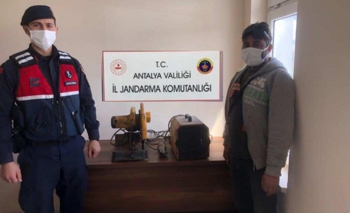 10 bin TL’lik inşaat malzemesi çalan şüpheli yakalandı