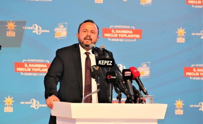 AK Parti İl Başkanı Taş: “20 yıldır milletimizin yetki verdiği bir lideri 6 kişi bir araya gelip yıkamazsınız”