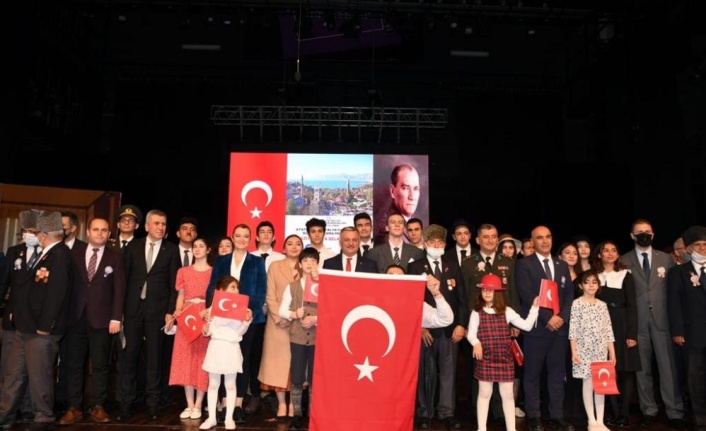 Atatürk'ün Antalya'ya gelişinin 92. yıldönümü törenle kutlandı
