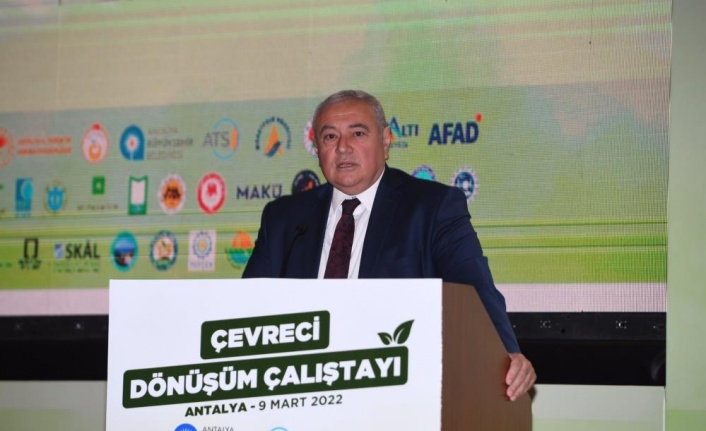 ATSO Başkanı Çetin: “Çevre bizim ekmek teknemizdir”