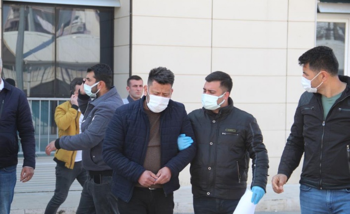 Gürültü cinayeti zanlısı adliyeye sevk edildi