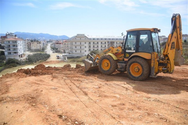 Payallar Mahallesi'nde yol çalışmaları sürüyor