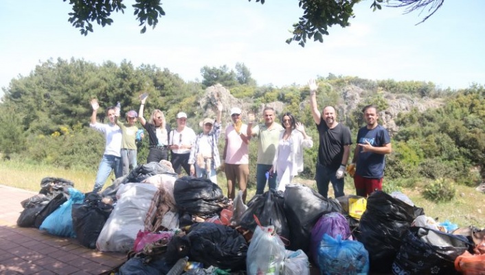 Alanya’nın ormanlarına Rus ve Ukraynalı kadınların eli değdi