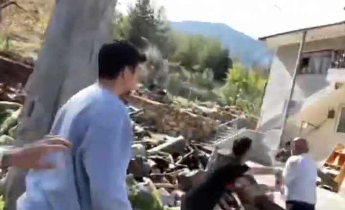 Antalya’da ‘köpeği yolda gezdiremezsin’ kavgası